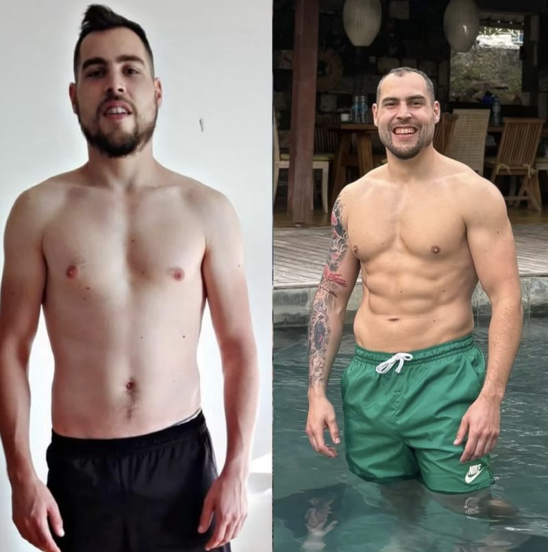 Transformation avant apr&egrave;s