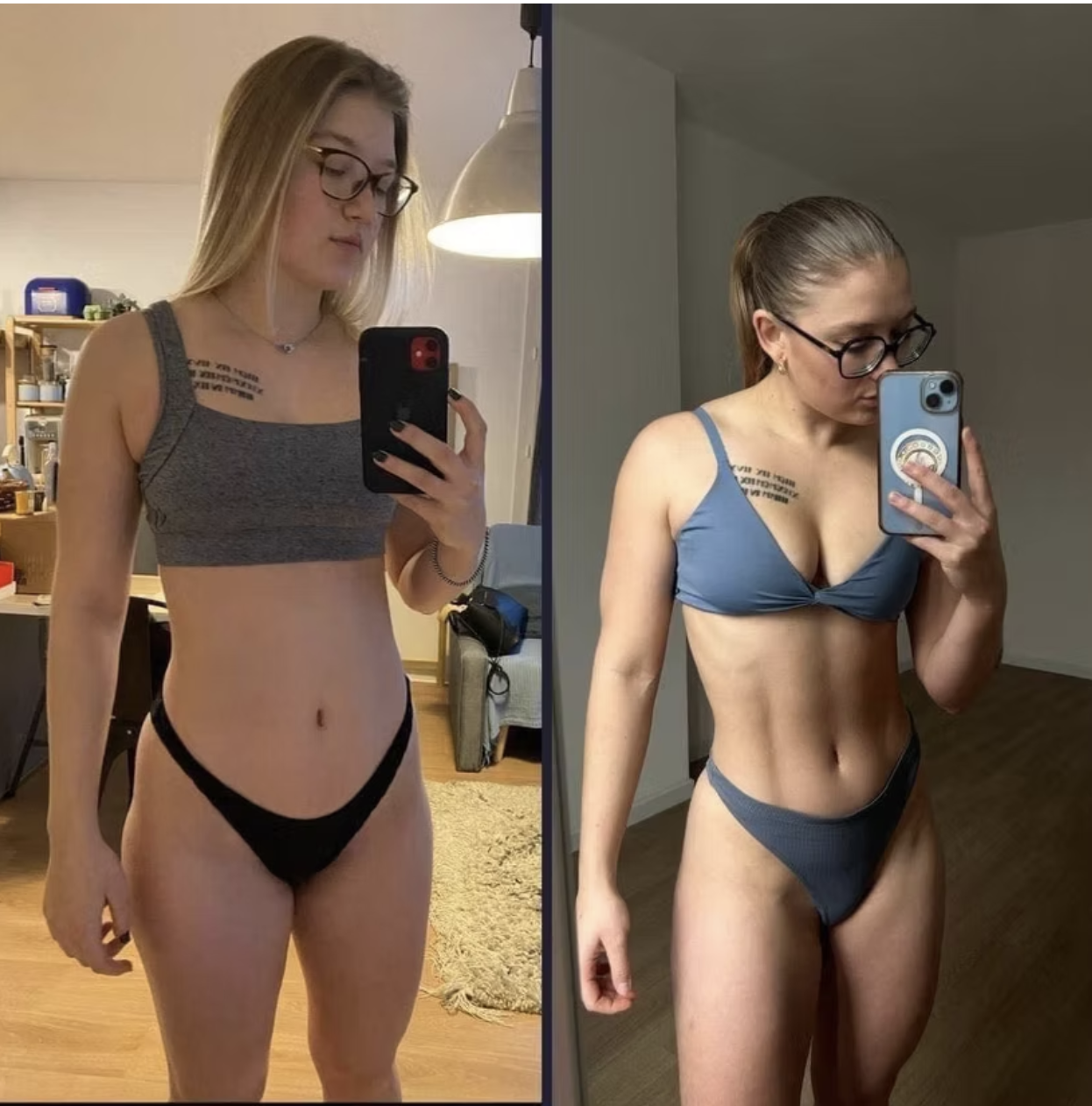 Transformation avant apr&egrave;s